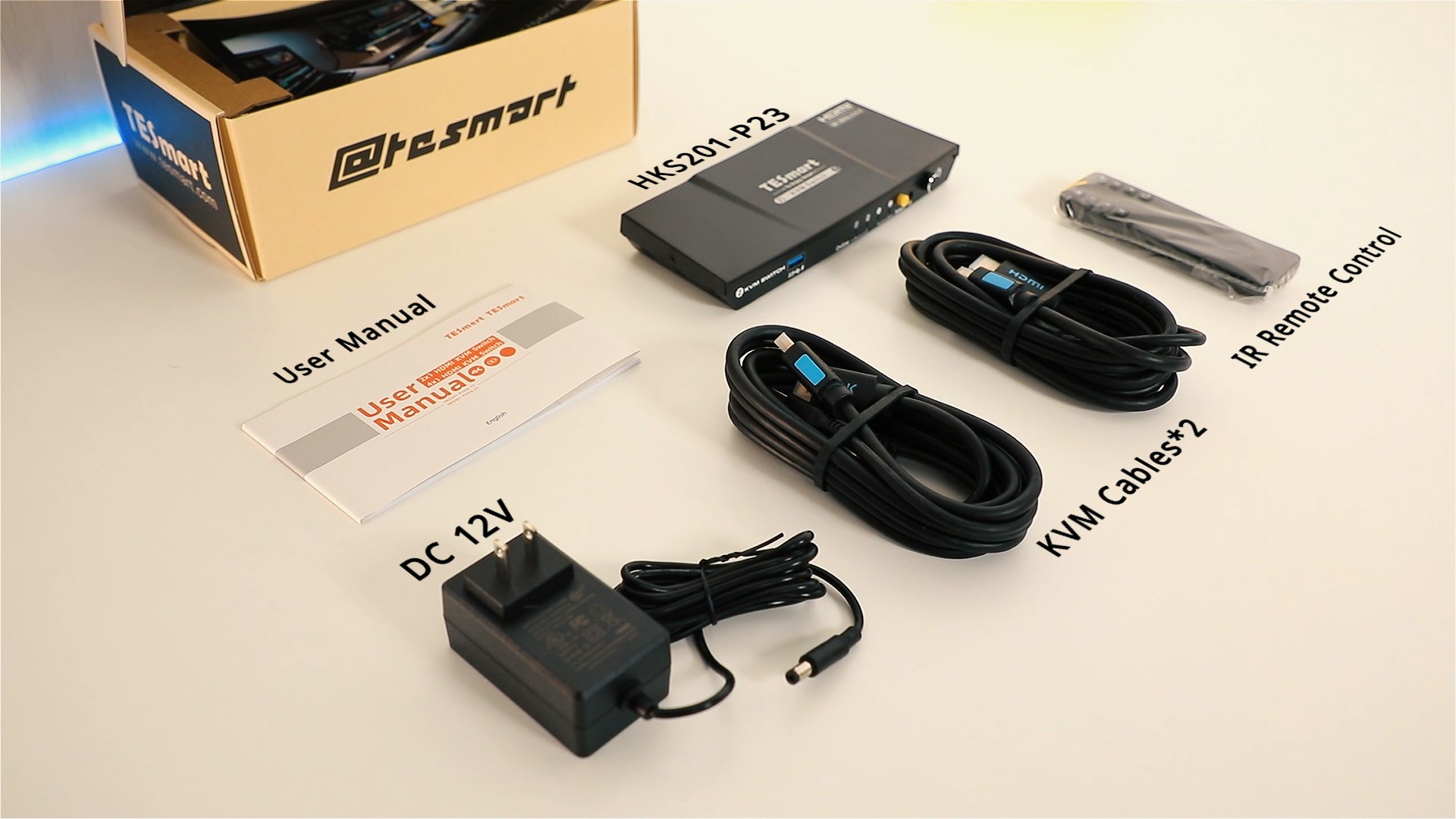 Amazon.co.jp: TESmart KVM切替器 パソコン2台モニター1台切り替え